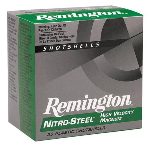Remington Nitro Steel 12 Ga, 2.75", 1.3oz, BB Shot, 25rd/Box