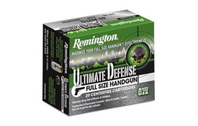 Remington Ultimate Defense 9mm+,124 BJHP, 20rd Box
