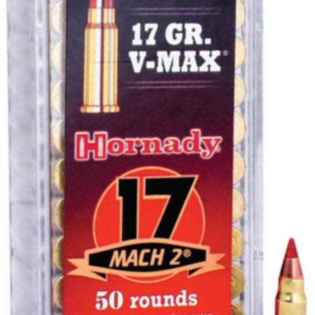 Hornady Varmint Express 17 Mach 2 17gr, V-Max 50rd Box