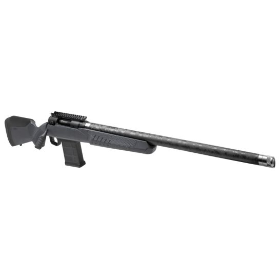 Savage Arms 110 Carbon Tactical 6.5 Creedmoor Bolt Action Rifle, Matte Gray - 57939 - Image 3