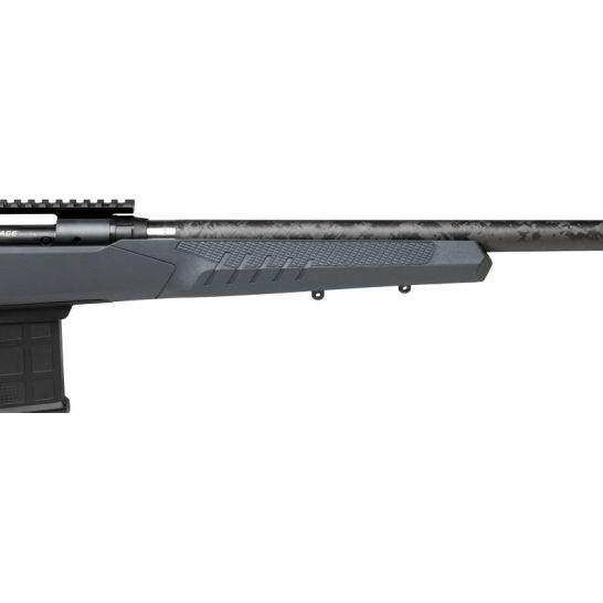 Savage Arms 110 Carbon Tactical 6.5 Creedmoor Bolt Action Rifle, Matte Gray - 57939 - Image 5