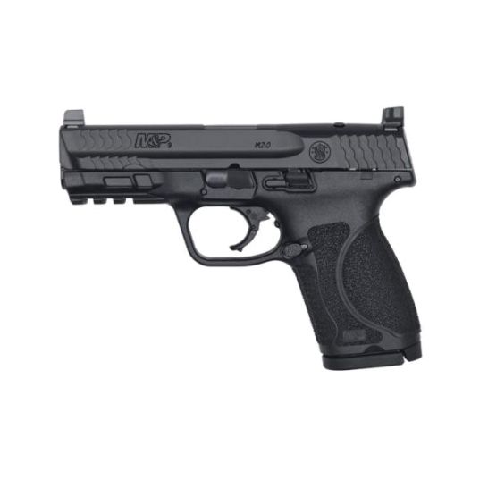Smith & Wesson M&P9 M2.0 Compact NTS 9mm 4" 15rds Pistol, Black - Compact Defense