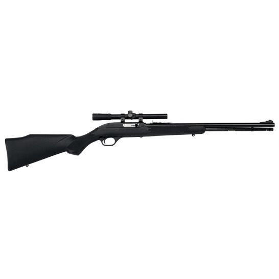 Marlin Model 60SN .22 LR 19" Micro Groove Rifle w/ 4x20mm Scope, Black Synthetic