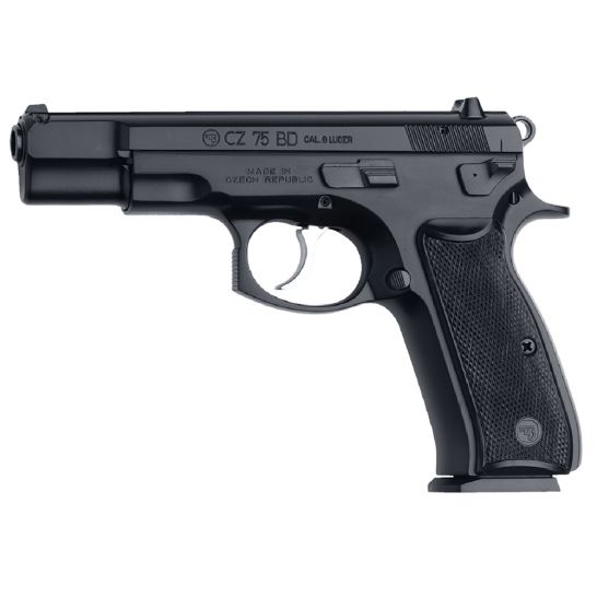 CZ 75 BD 9mm Pistol, Blk - 91130