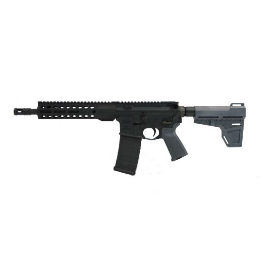 PSA AR-15 Pistol 5.56 10.5" CARBN Phos. M-Lok MOE Shockwave, Gray - Image 2