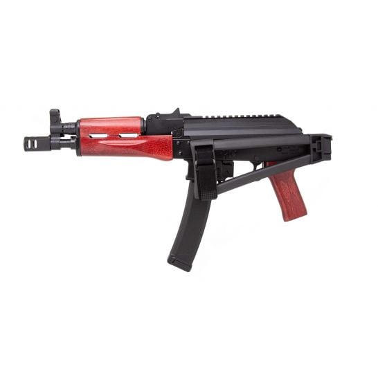 PSA AK-V 9mm Triangle Folding Pistol, Redwood - Image 3