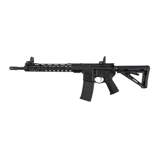 PSA AR-15 16" Mid-Length 5.56 NATO 1/7 Nitride 13.5" Lightweight M-Lok MOE EPT Rifle w/MBUS Sight Set - Image 3
