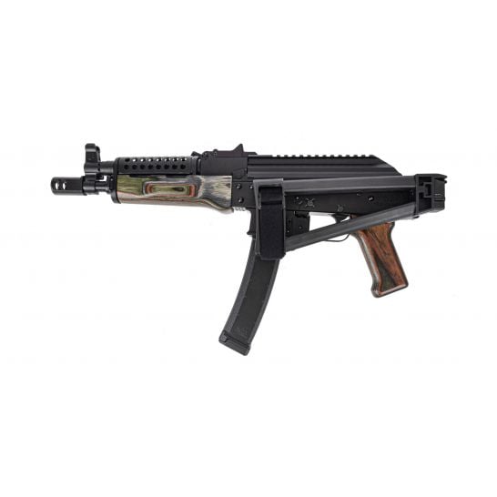 PSA AK-V 9mm Triangle Folding Pistol with Cheese Grater Upper Hand Guard, "Voodoo" - Image 5