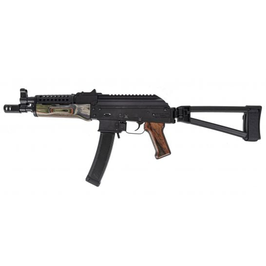 PSA AK-V 9mm Triangle Folding Pistol with Cheese Grater Upper Hand Guard, "Voodoo" - Image 4