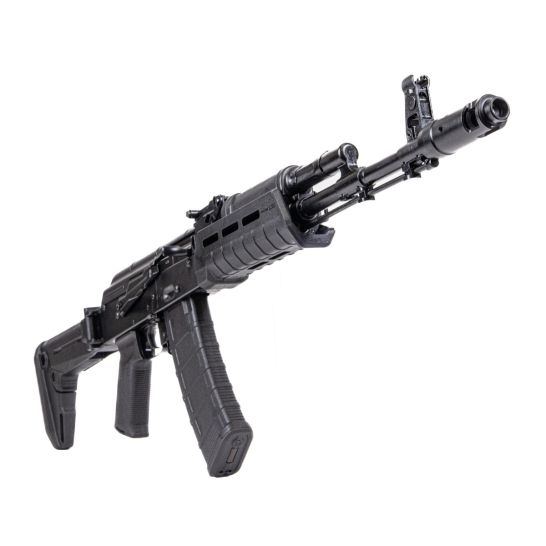 AK-74 MOEkov Rifle with Toolcraft Trunnion, Bolt, and Carrier, Black