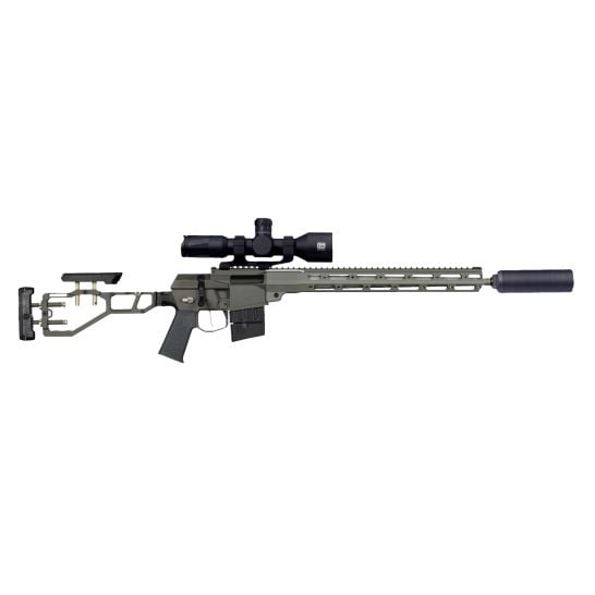 Q LLC The Mini Fix 5.56 Nato Bolt Action Rifle, Gray - MINIFIX-556-16IN-GRAY