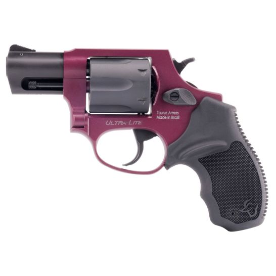 Taurus 856 UL .38sp 2" 6rd Revolver, Black Cherry / Black - Image 2