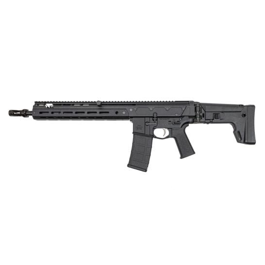 PSA 14.5" JAKL Rifle Length 5.56 1:7 Nitride HUXWRX Flash Hider MOE SL EPT F5 Stock Rifle, Black - Image 2