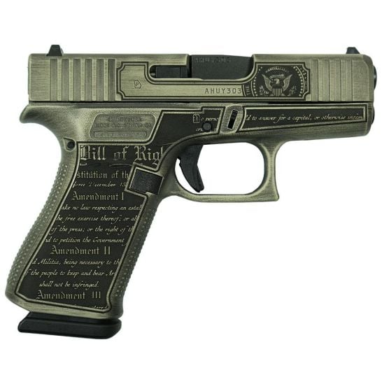 Glock 43X Trump 2024 9mm 3.4" 10rd Pistol