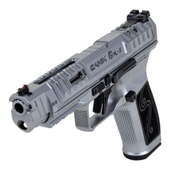Canik SFx Rival-S 9mm Pistol 5" 18rd w/ Optic, Chrome - HG7607C-N - Image 4