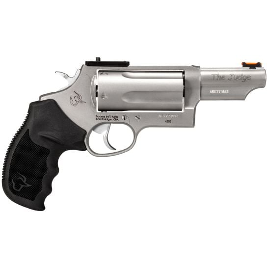 Taurus Judge T.O.R.O Magnum .45 Colt / .410 Gauge 3" 5rd Revolver, Stainless - Image 2