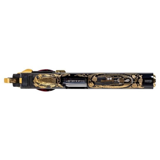 Colt 1911 Saint Series Santa Muerte 5" 38 Super Auto +P Engraved 9rd Pistol - Image 3