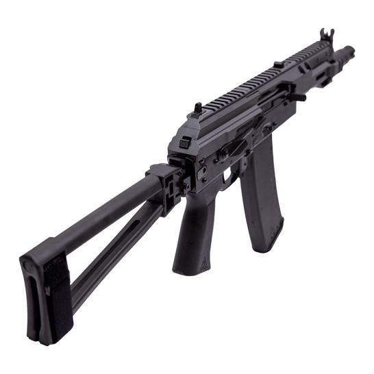 Soviet Arms 5.45 Krink Triangle Side Fold Pistol, MK3 Krink Chassis Carbon Gray, ALG, SA Grip - Image 7