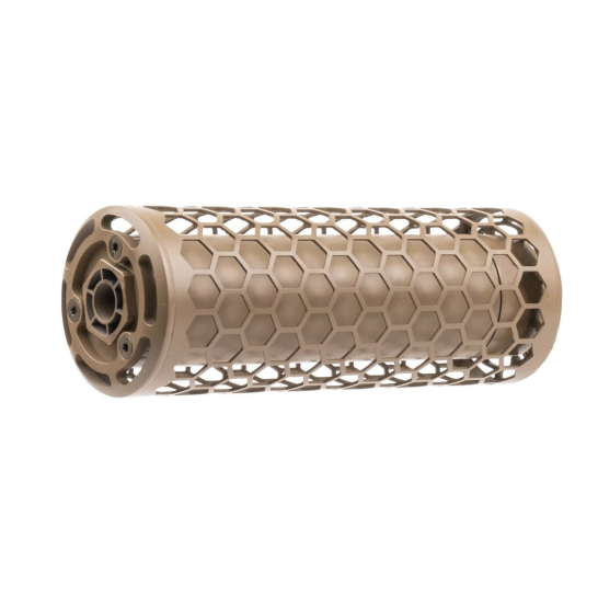 Sig Sauer SLX Suppressor SURG 5.56, Assembly w/ Heat Shield, Commercial - SLX-SURG556