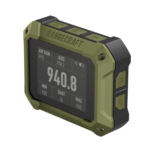 Athlon Optics 2.4" Display Rangecraft Velocity Pro Radar Chronograph, Green - Image 5