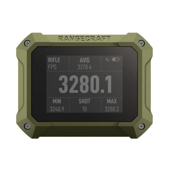 Athlon Optics 2.4" Display Rangecraft Velocity Pro Radar Chronograph, Green - Image 3