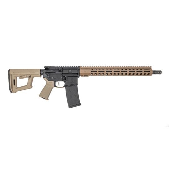 PSA Guardsman-15 16" Midlength 5.56 NATO 1/7 CL Phosphate 15" MLOK Rifle, FDE