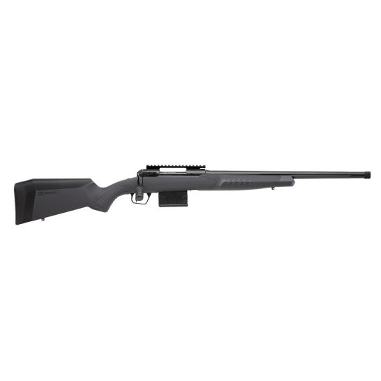 Savage 110 Tactical .308 Win 24" Rifle w/ Threaded Barrel, Grey/Blued - 57007