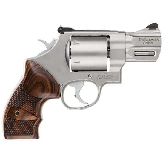 Smith & Wesson Performance Center Model 629 Large .44 Mag Revolver, Silver