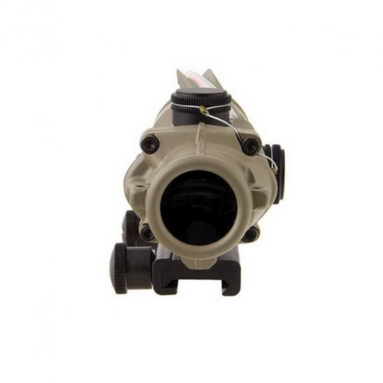 Trijicon ACOG 4x32mm Dual Illuminated Red 5.56/.223 BDC Chevron Rifle Scope, Flat Dark Earth - Image 3