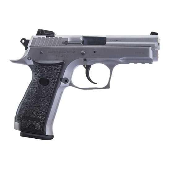 SAR USA K2 45C Compact Steel Framed Pistol .45 ACP 4.20" 13rd, Stainless