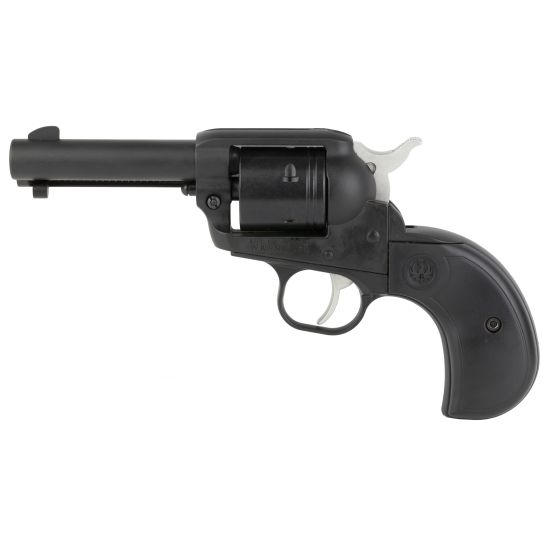 Ruger Wrangler .22LR Revolver, 3.75" Barrel, Internal Notch Rear Blade Front Sights, Black - 2015