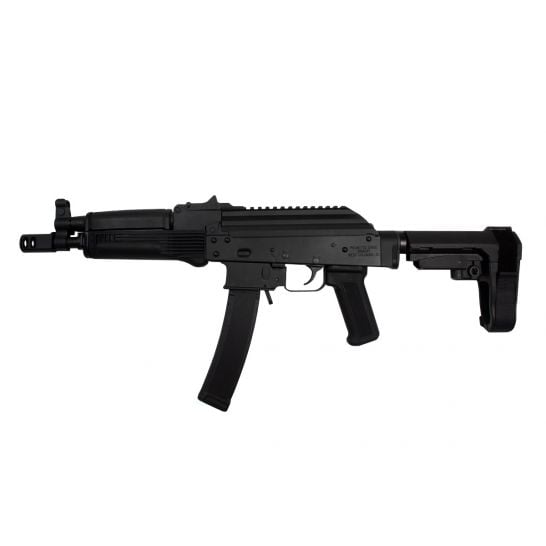 PSA AK-V 9mm Classic SBA3 Pistol, Black - Image 2