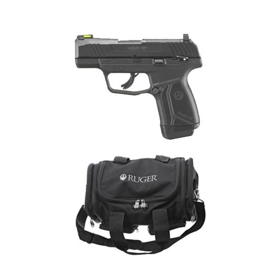 Ruger Max-9 9mm Pistol 12rd 3" & Ruger Range Bag Max