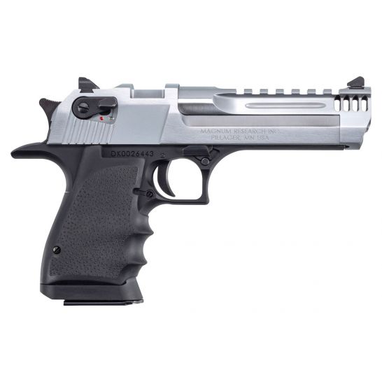 Magnum Research Desert Eagle L5 .50 AE Pistol, Chrome Carbon Slide