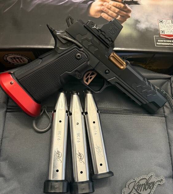 Kimber 2K11 (OI) Target (OI) 5" Barrel W/ Trijicon SRO 3500055