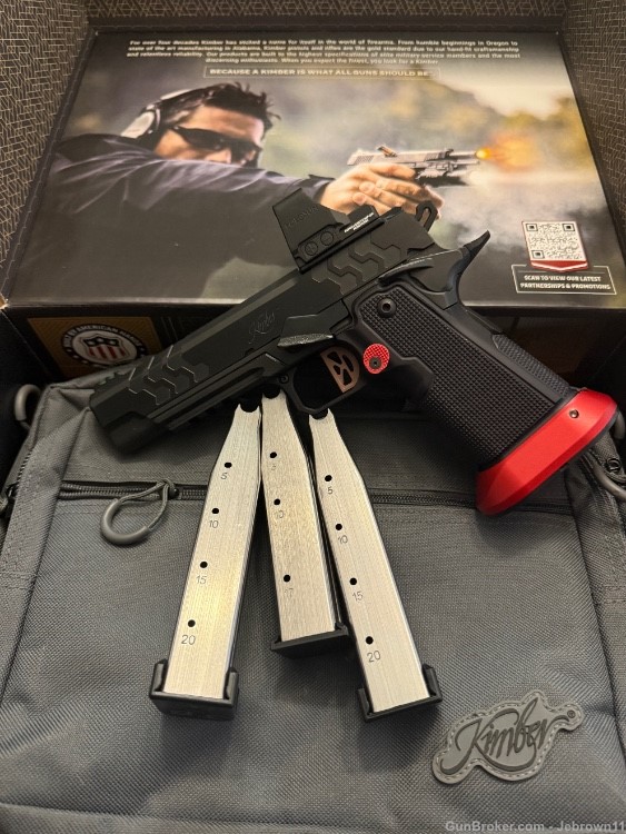 Kimber 2K11 (OI) Target (OI) 5" Barrel W/ Trijicon SRO 3500055 - Image 2