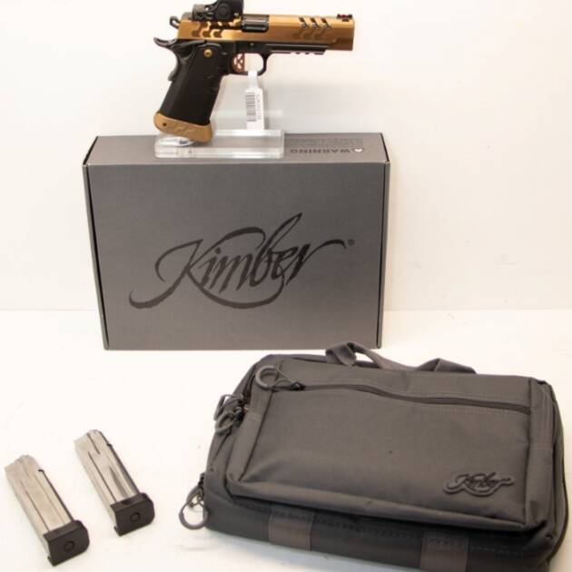 Kimber 2K11 Rose Gold Target Double Stack 1911 w/ Trijicon SRO
