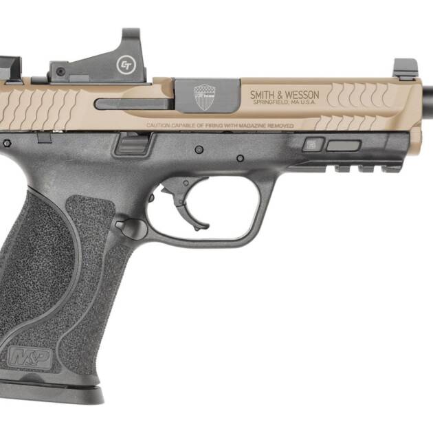 S&W M&P 2.0 OR Spec Series Kit 9mm Pistol, FDE/Black