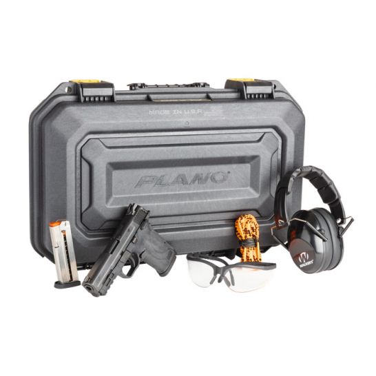 S&W M&P9 Shield EZ Manual Safety 9mm Pistol With Range Kit, Black