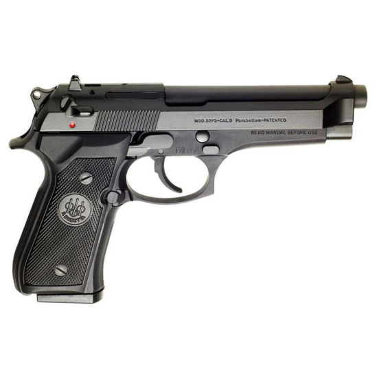 Beretta M9 Commercial LE 9mm 4.90" (3) 15rds, Black