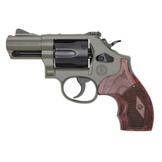 Smith and Wesson Model 19 Carry Comp 2.5" .357 Mag / .38 SPL 6rd Revolver, Moss Green