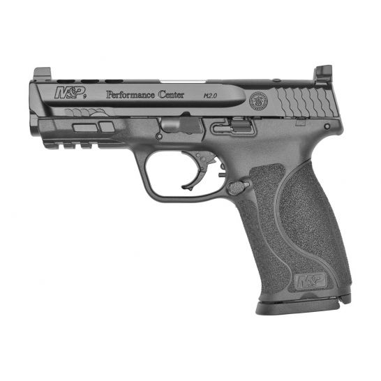 S&W M&P 9 M2.0 Performance Center C.O.R.E. Ported Barrel Pistol, Black